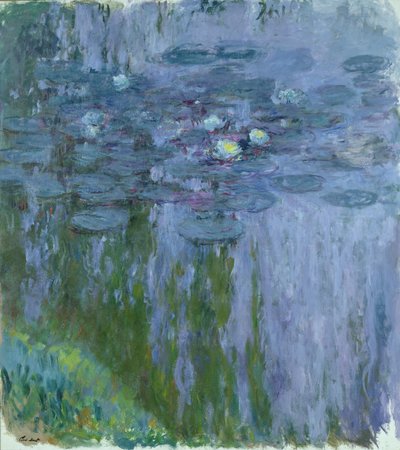 Seerosen, 1916-19 von Claude Monet